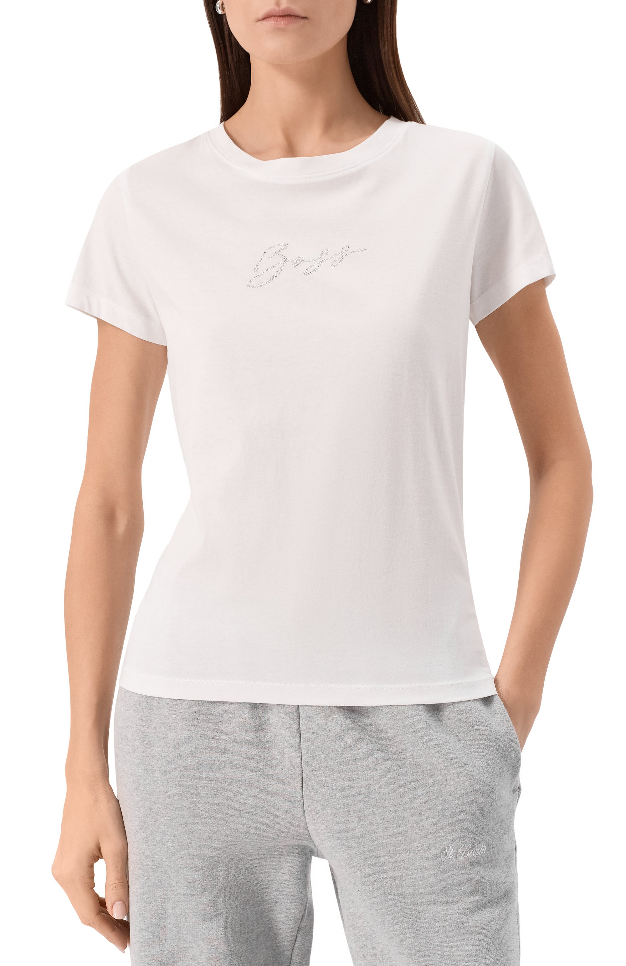 Хлопковая футболка BOSS ORANGE, арт. 50538826, фото 3