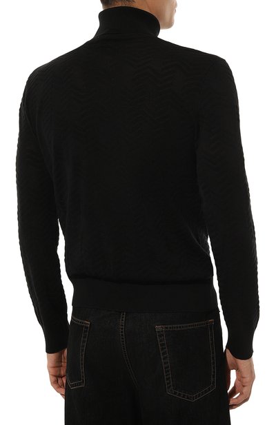 Шерстяная водолазка MISSONI, арт. UC24WN04/BK040K, фото 4