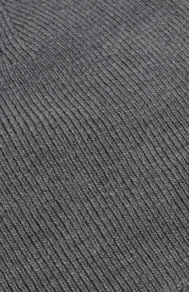 Мужская шерстяная шапка JIL SANDER серого цвета, арт. J47ZZ0130/J14773 | Фото 3 (Нос: Не проставлено; Материал: Текстиль, Шерсть; Кросс-КТ: Трикотаж)