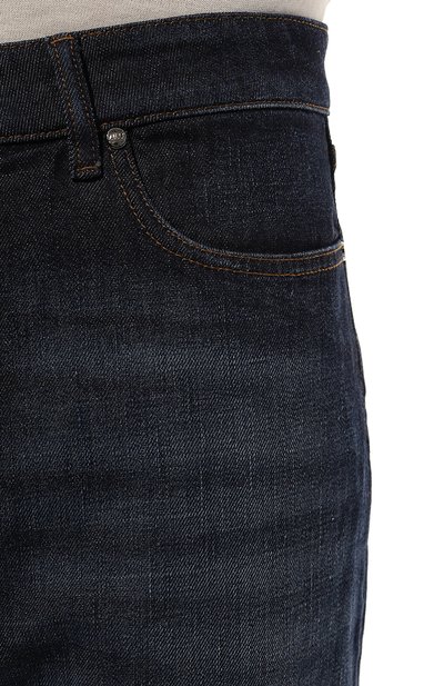 Джинсы wide fit ZILLI темно-синего цвета по цене 99500 руб., арт. JPJ006M010340003C, фото 5 Джинсы wide fit ZILLI, арт. JPJ006M010340003C, фото 5