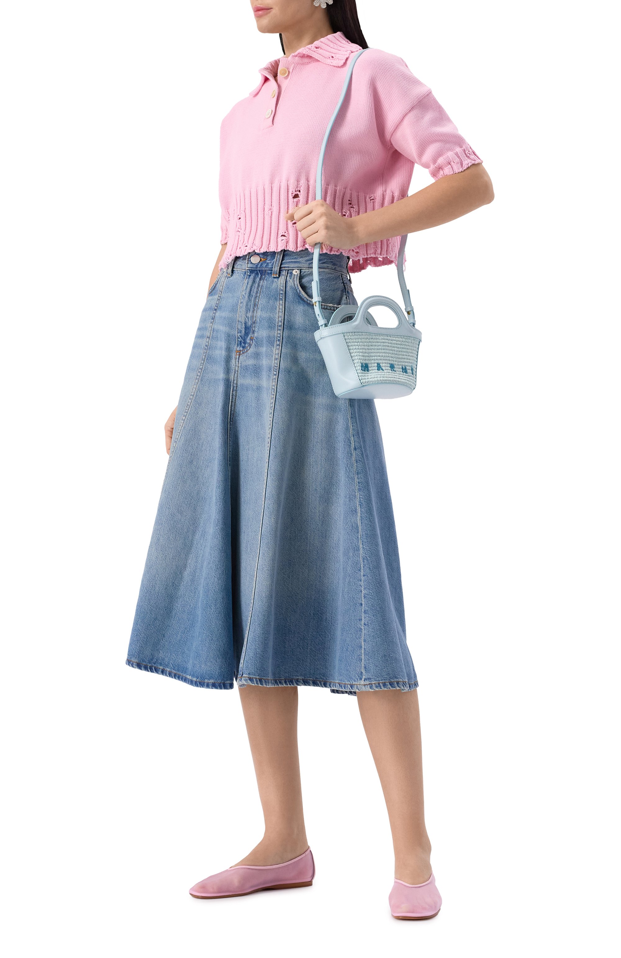 Джинсовая юбка HAIKURE, арт. HEW08091DF144L0876, фото 2