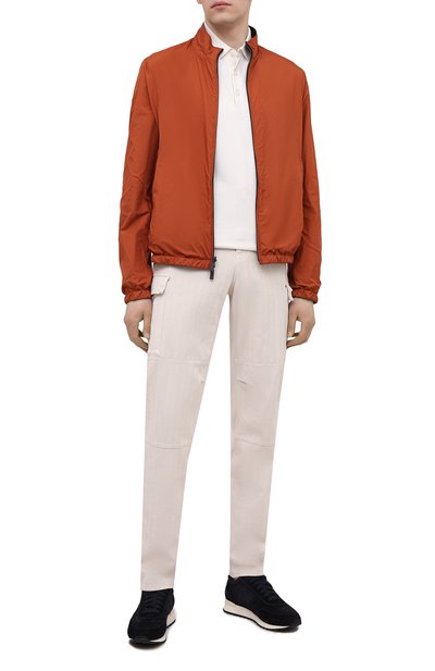 Замшевые кроссовки RALPH LAUREN, арт. 815829397, фото 2