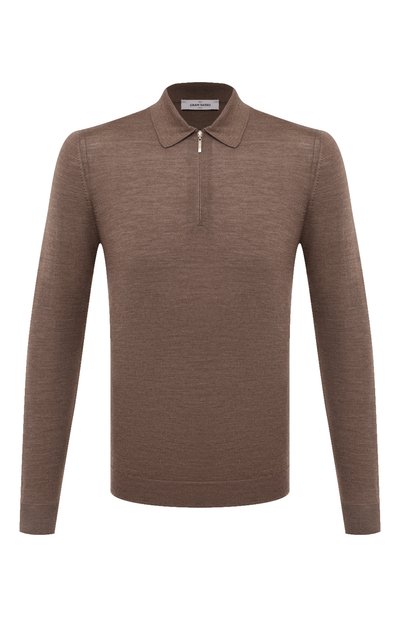 Мужская поло из шерсти и шелка GRAN SASSO, арт. 57137/13190