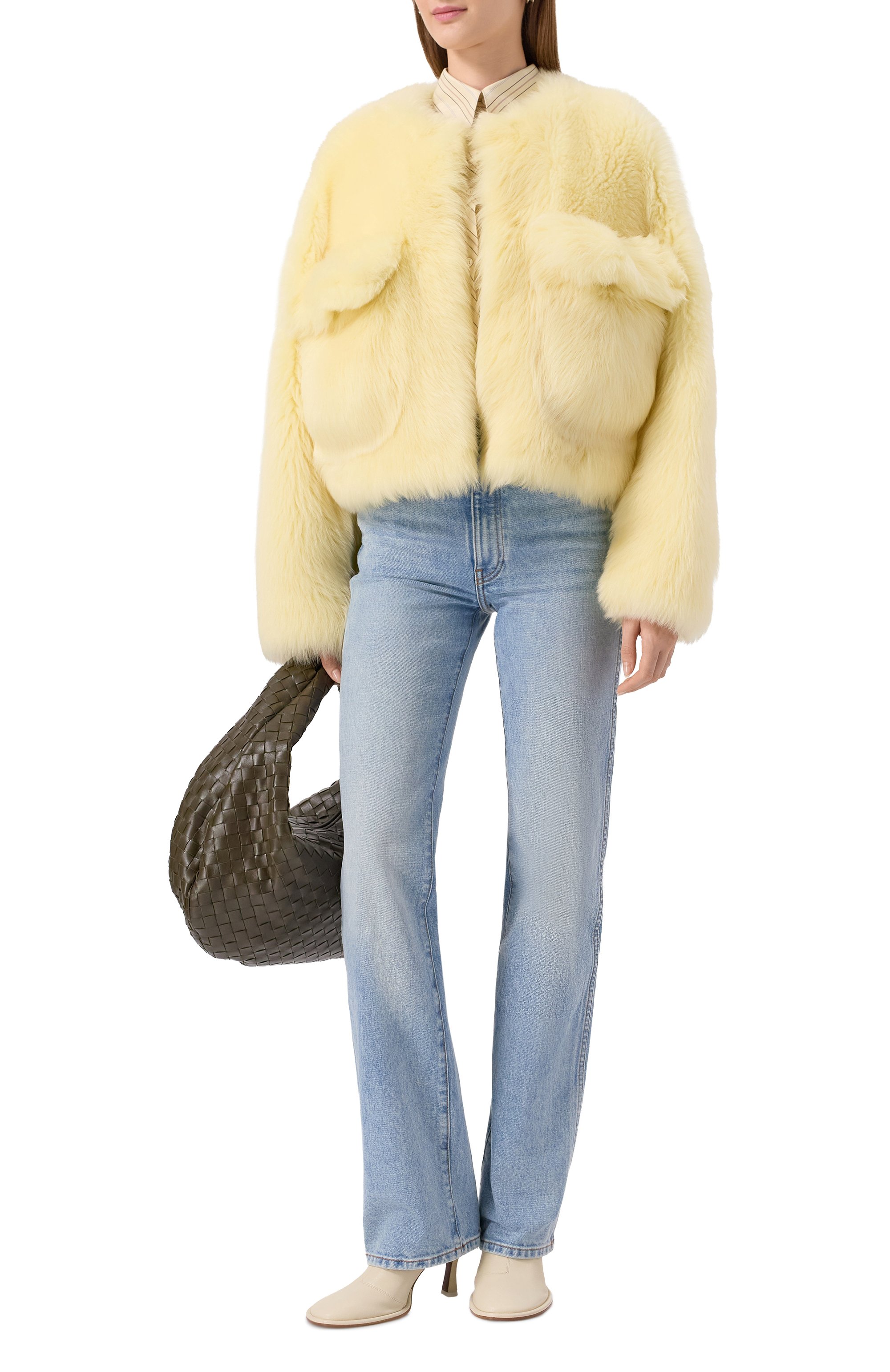 Шуба из ягненка BOTTEGA VENETA, арт. 773232-V27W0, фото 2