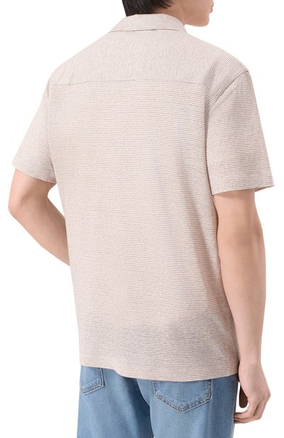 Рубашка изо льна и хлопка BRIONI, арт. UJPF0L/PD604, фото 4