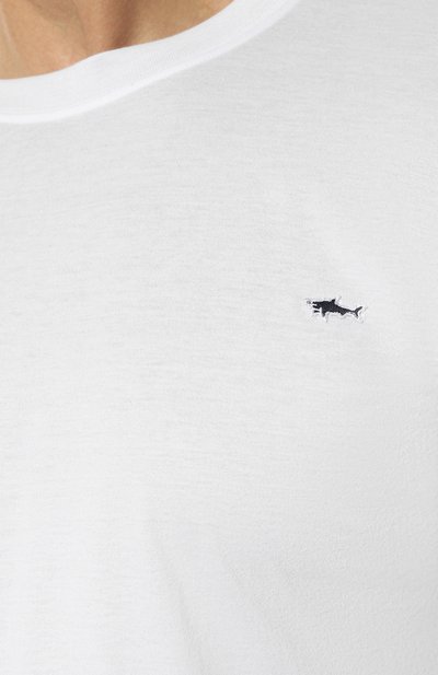 Хлопковая футболка PAUL&SHARK, арт. C0P1092/3XL-6XL, фото 5