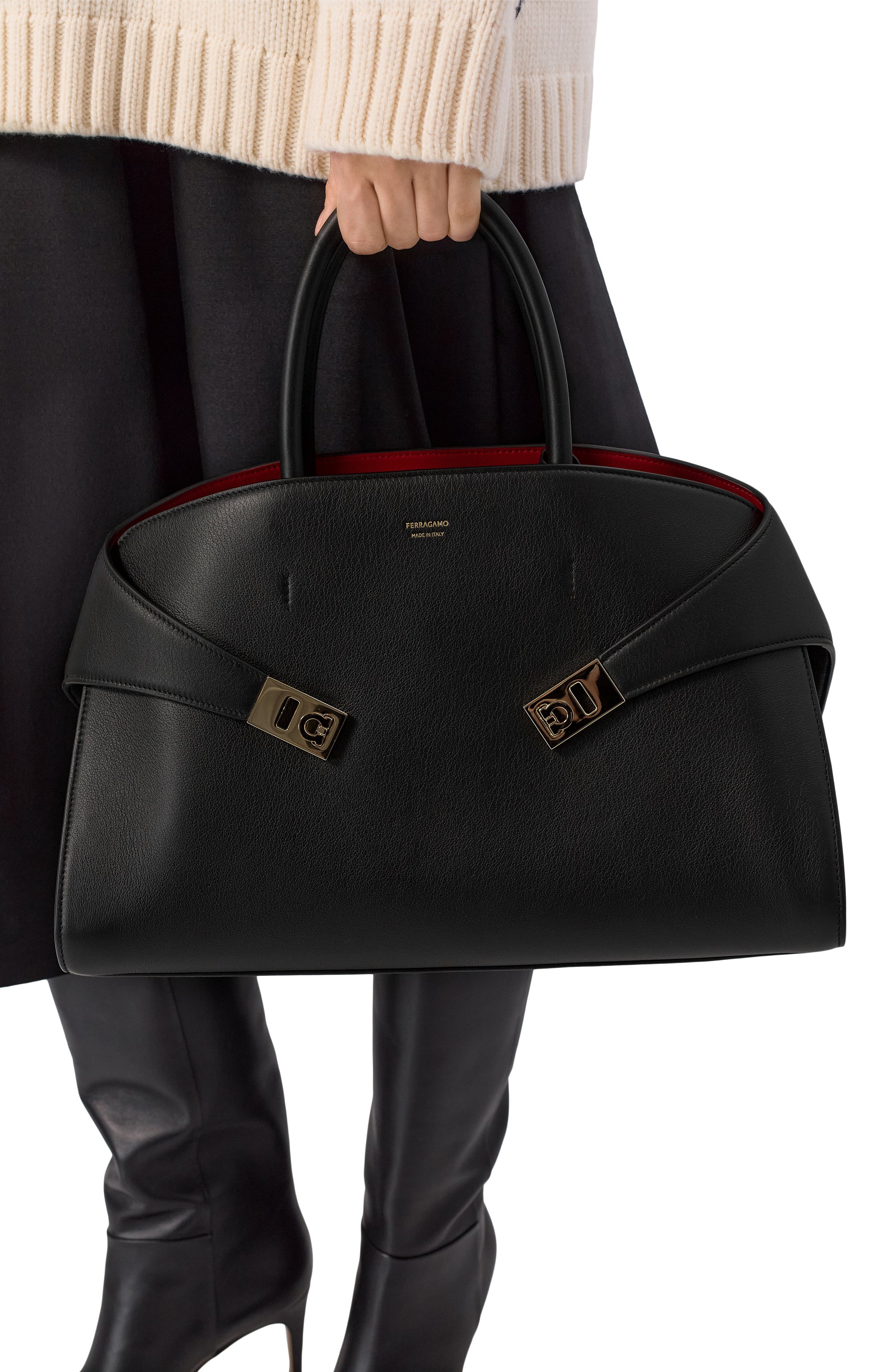 Сумка hug large FERRAGAMO, арт. 215921/767651, фото 2