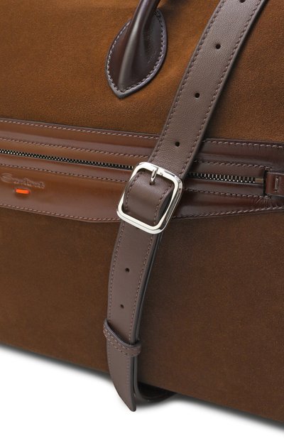 Сумка SANTONI коричневого цвета по цене 351000 руб., арт. UIBGA2905BS-AKLB, фото 5 Сумка SANTONI, арт. UIBGA2905BS-AKLB, фото 5