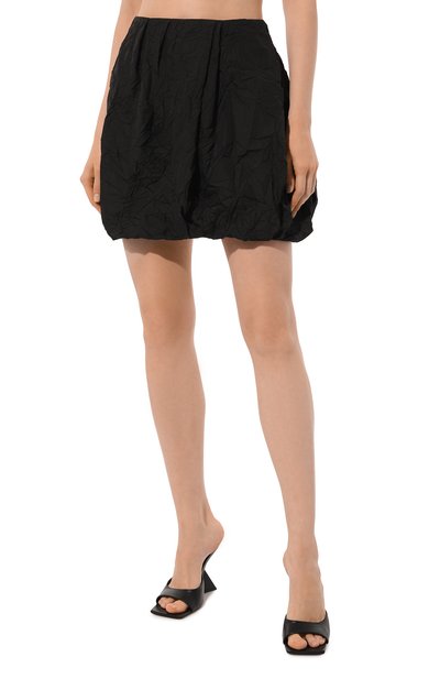 Юбка JUUN.J черного цвета по цене 38000 руб., арт. JW4727W055, фото 3 Юбка JUUN.J, арт. JW4727W055, фото 3