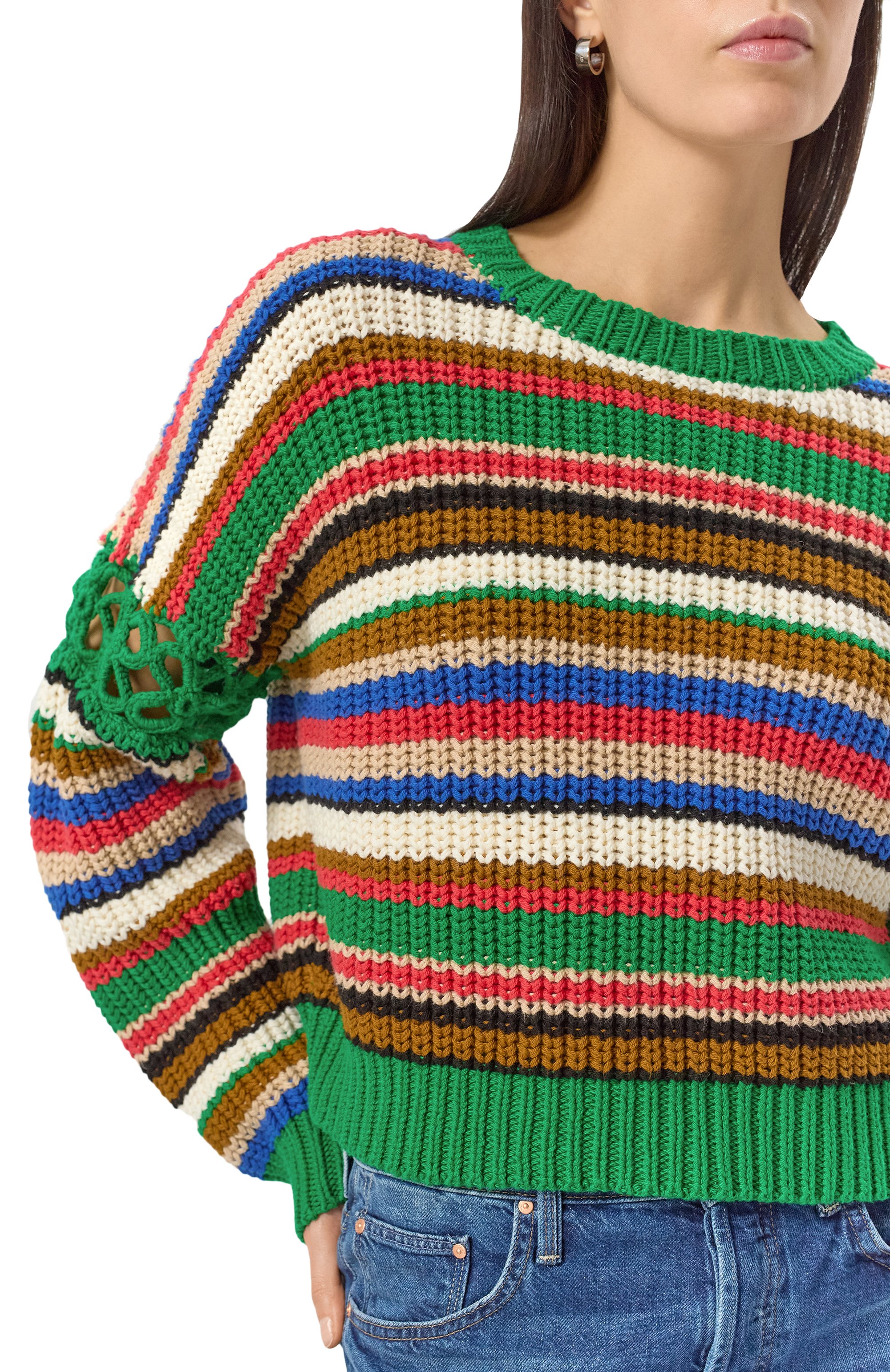 Хлопковый свитер MOTHER, арт. 81856-1576, фото 5