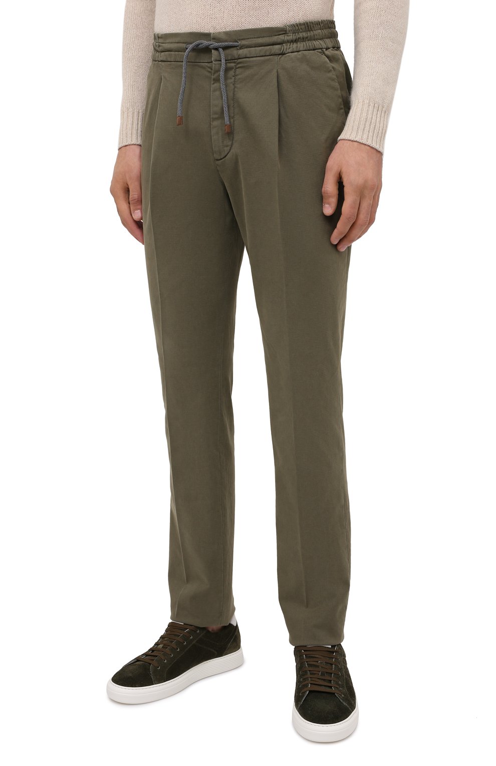 Хлопковые брюки BRUNELLO CUCINELLI, арт. M266LE1740, фото 3