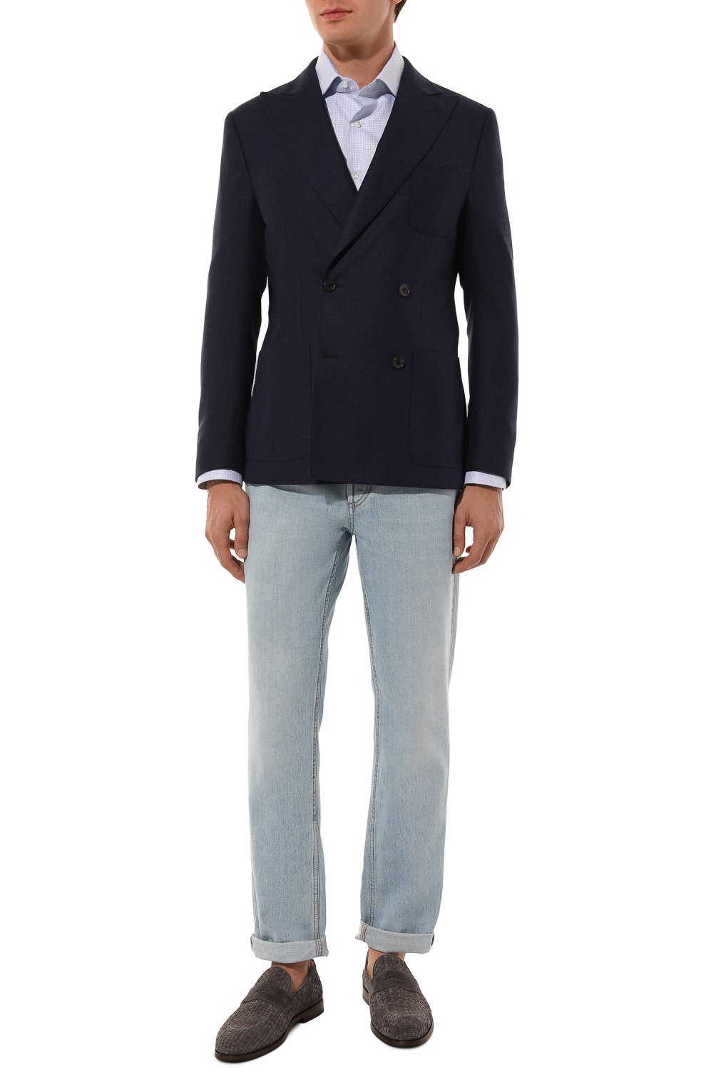 Пиджак из шелка и шерсти CORNELIANI, арт. 93X009-9318264, фото 2