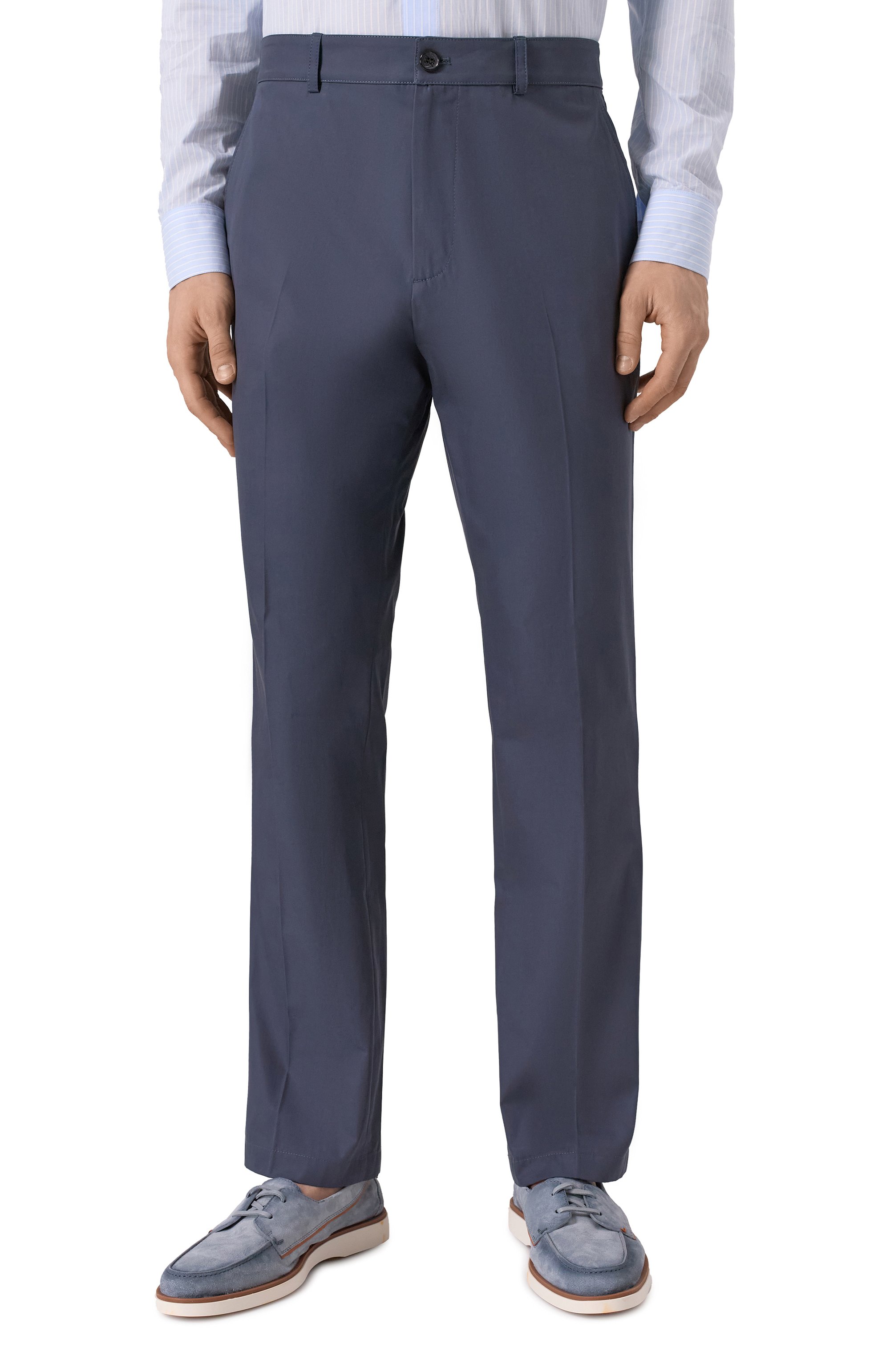 Хлопковые брюки BURBERRY, арт. 8106225, фото 3