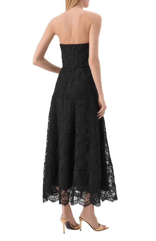 Платье из хлопка и вискозы MVST M26.2PW.D037/F090 CREP0N+F162 PIZZ0 Чёрный  M26.2PW.D037/F090 CREP0N+F162 PIZZ0 Фото 3