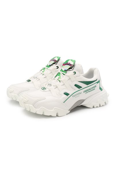 Кожаные кроссовки valentino garavani x undercover climbers VALENTINO, арт. SY0S0C20/PNQ, фото 1