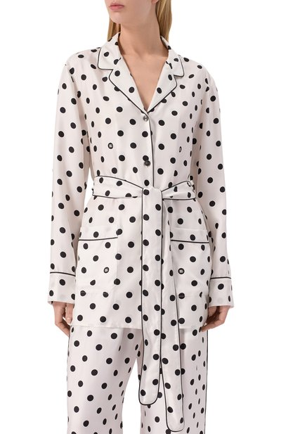 Шелковая блузка DOLCE & GABBANA, арт. F5I89T/IS1VI, фото 3