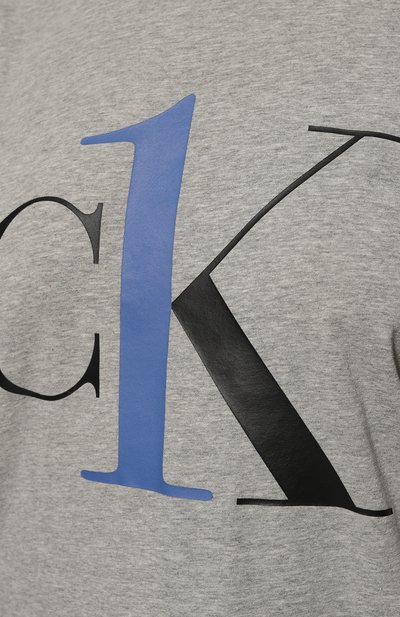 Хлопковая футболка CALVIN KLEIN, арт. QS6436E, фото 5