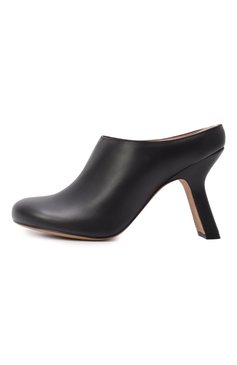 Кожаные мюли terra 100 LOEWE, арт. L814V29X09 BLACK, фото 4