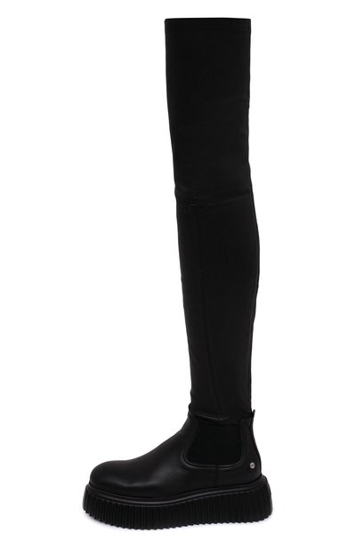 Кожаные ботфорты AGL, арт. D751506PGK06891013, фото 3