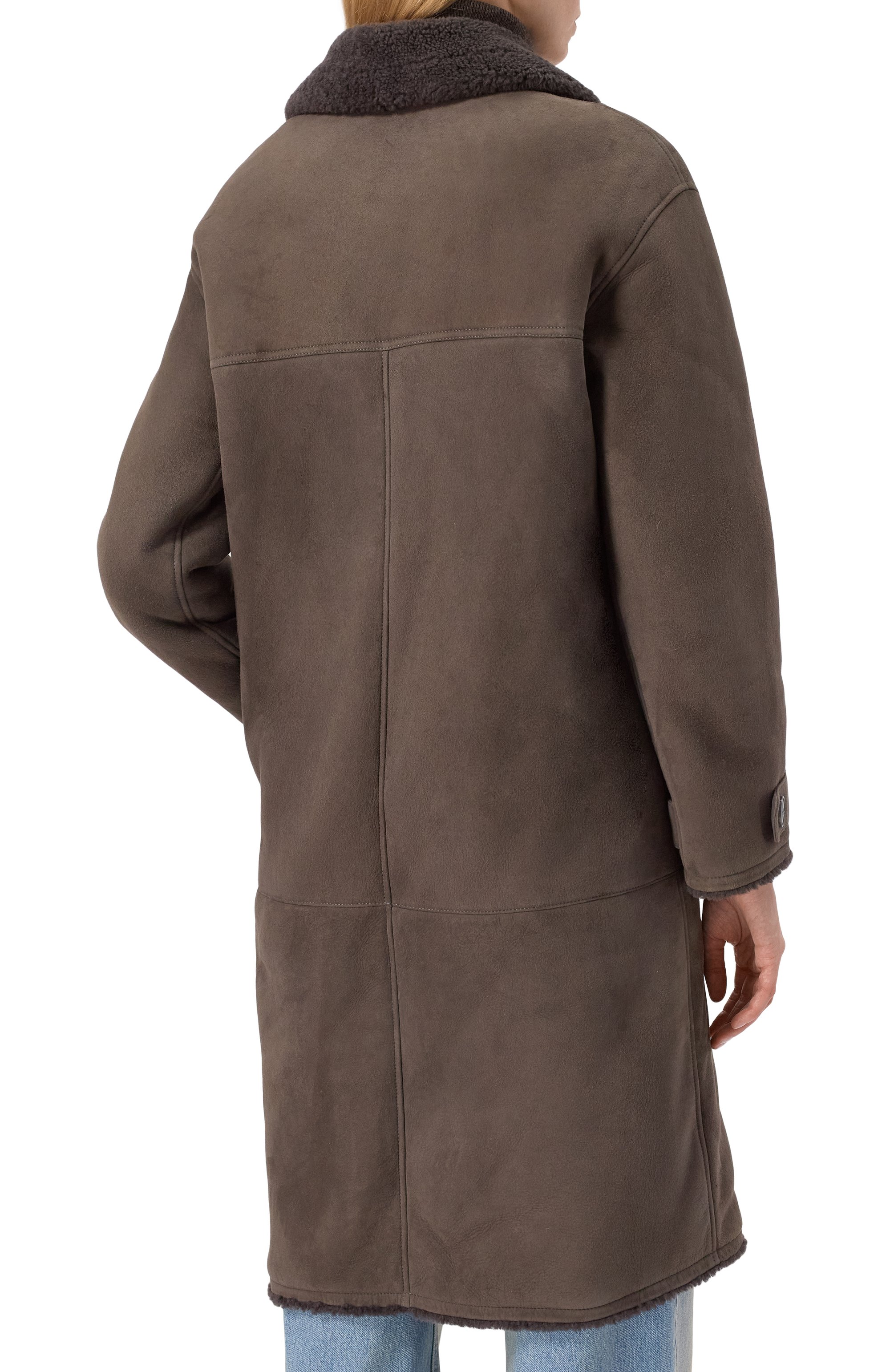 Дубленка из овчины YVES SALOMON, арт. 26WYM60200MSBV, фото 4