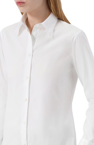 Хлопковая рубашка GIORGIO ARMANI, арт. 8CHCCZ31/TZ161, фото 5