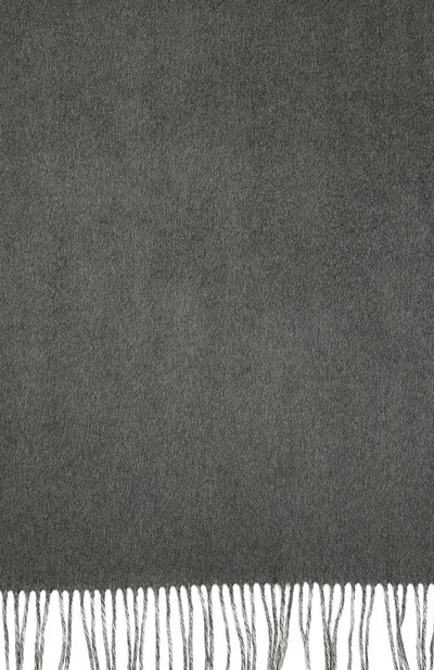 Шелковый плед BRUNELLO CUCINELLI светло-серого цвета по цене 99500 руб., арт. MPAG90133, фото 5 Шелковый плед BRUNELLO CUCINELLI, арт. MPAG90133, фото 5