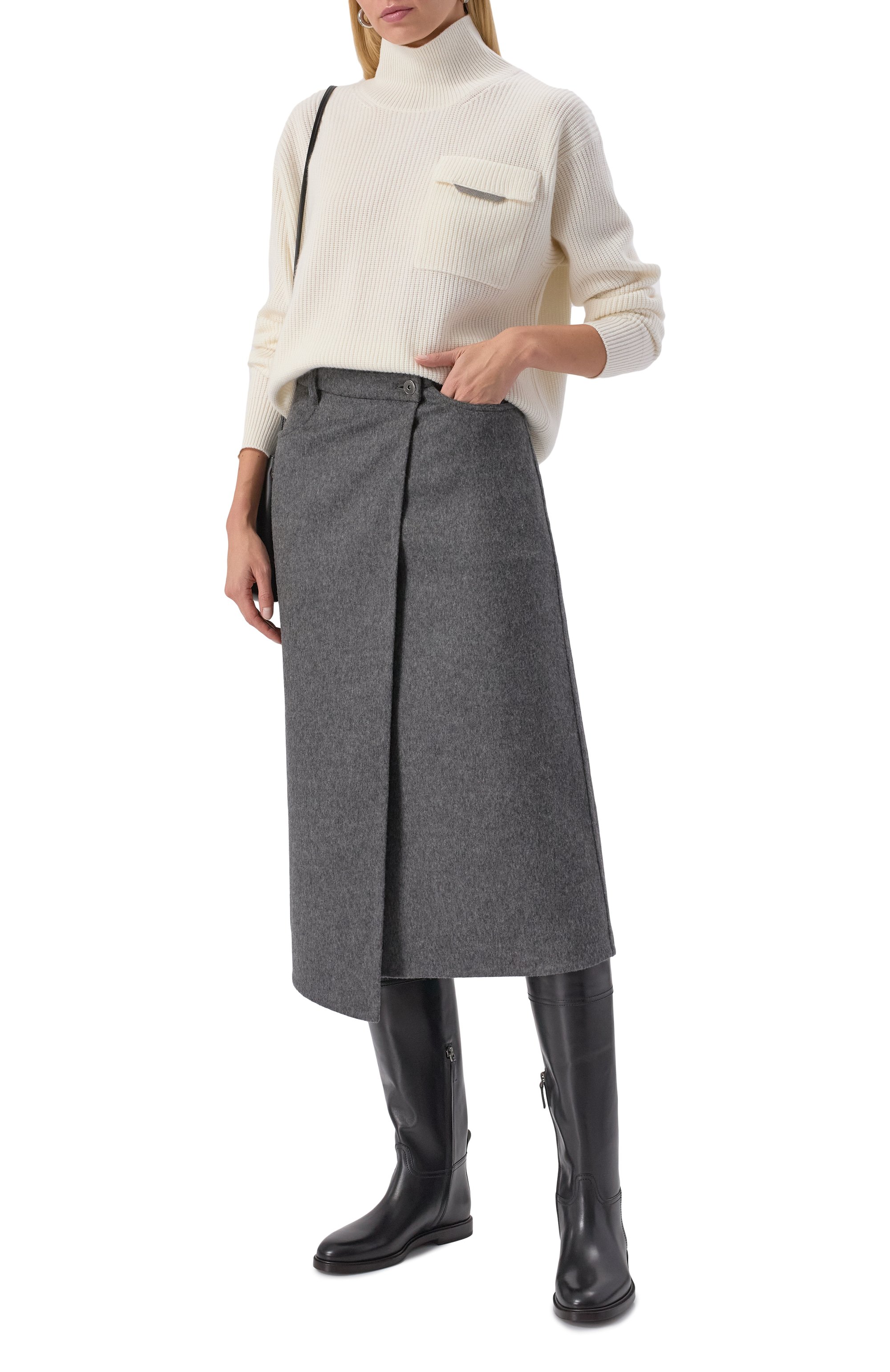 Кашемировый свитер BRUNELLO CUCINELLI, арт. M12721704P, фото 2