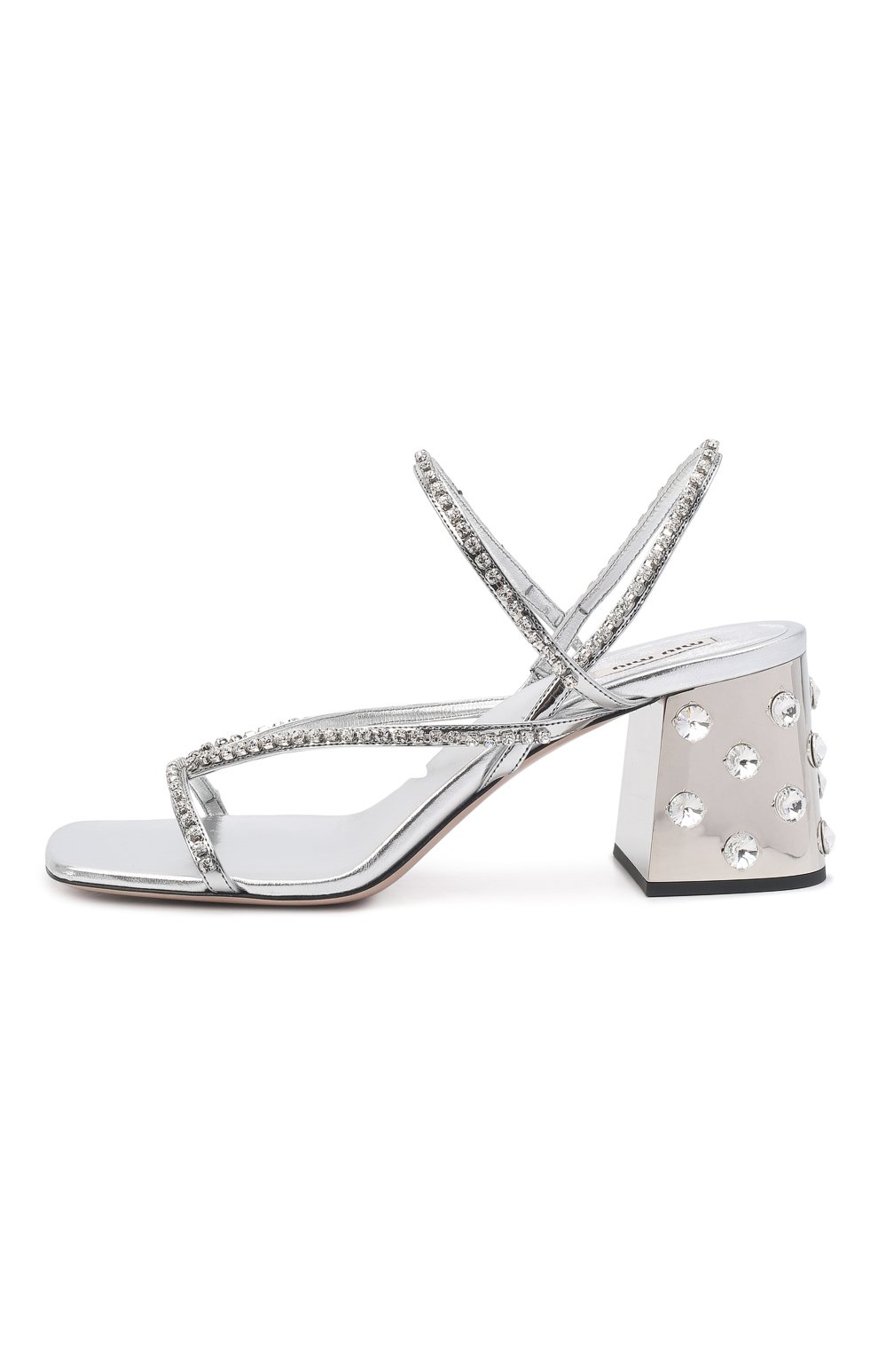 Босоножки MIU MIU, арт. 5X670D-3KS3-F0118-M065, фото 4