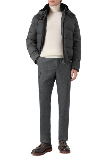 Шерстяные брюки-карго BRUNELLO CUCINELLI, арт. M038PE1890, фото 2