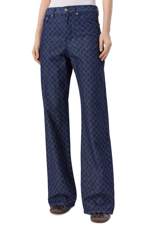 Джинсы Dries Van Noten 130935/3387 Синий  130935/3387 Фото 3