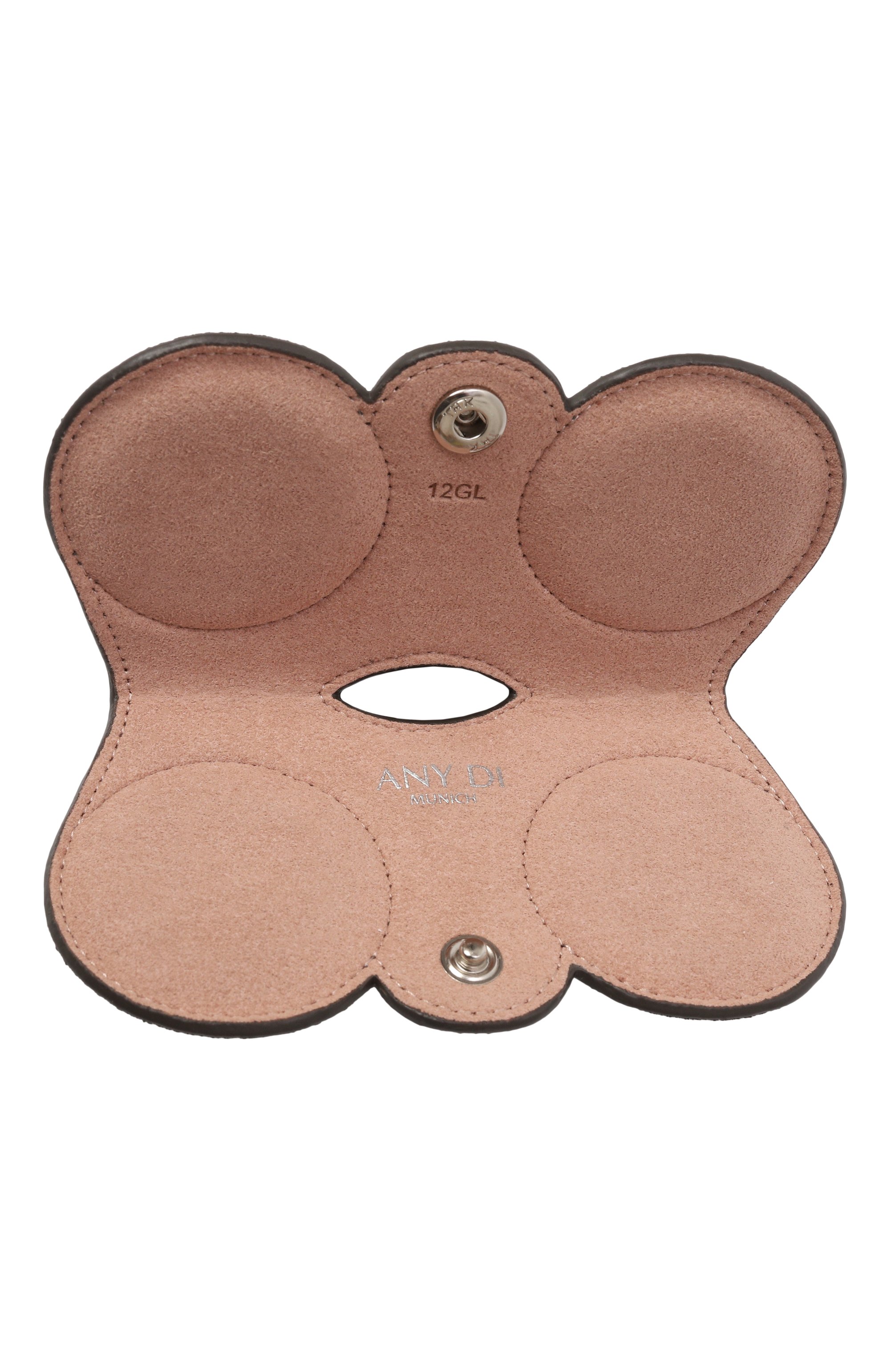 Замшевый футляр для очков ANY DI, арт. SP101602 CHARC0AL SUEDE, фото 3