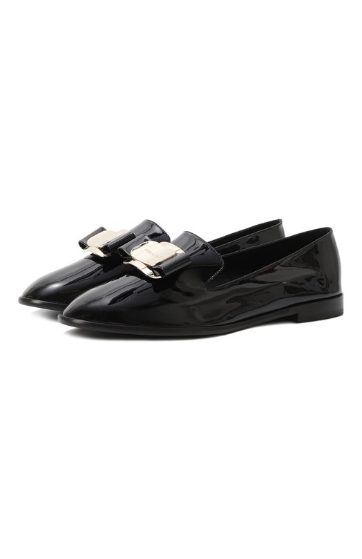 фото Кожаные лоферы new vara ferragamo