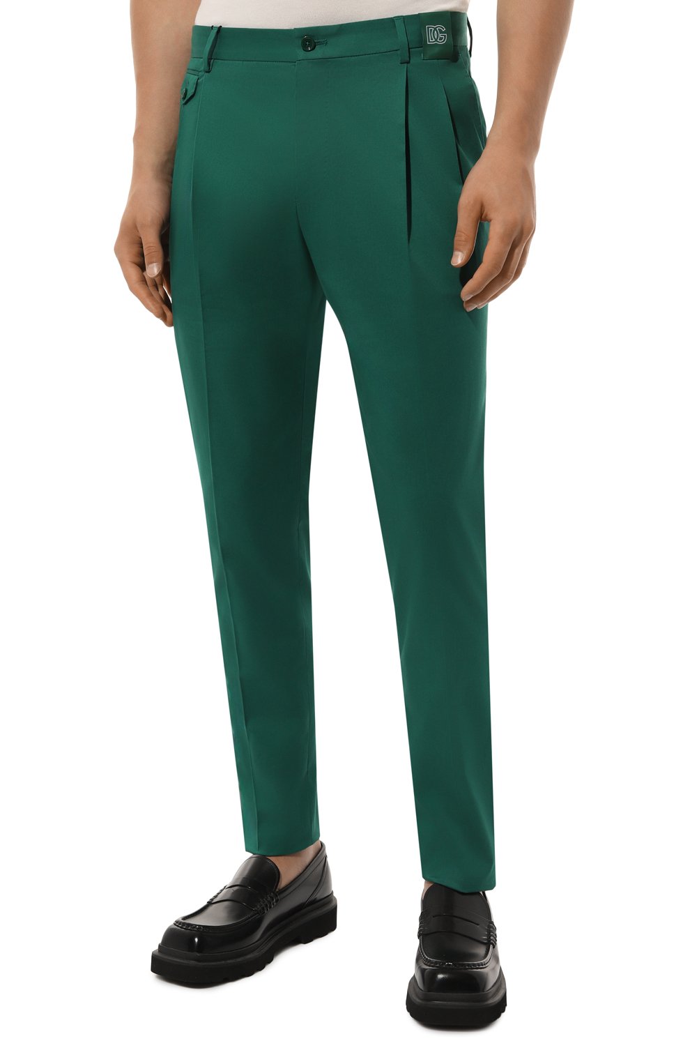 Хлопковые брюки DOLCE & GABBANA, арт. GY6UET/GI130, фото 3