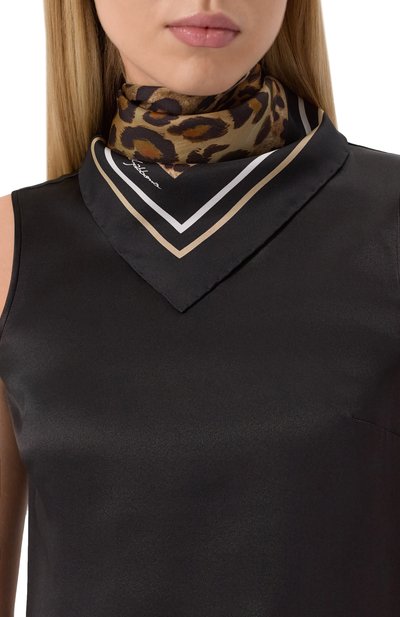 Шелковый платок DOLCE & GABBANA, арт. FN092R/GDCUV, фото 2