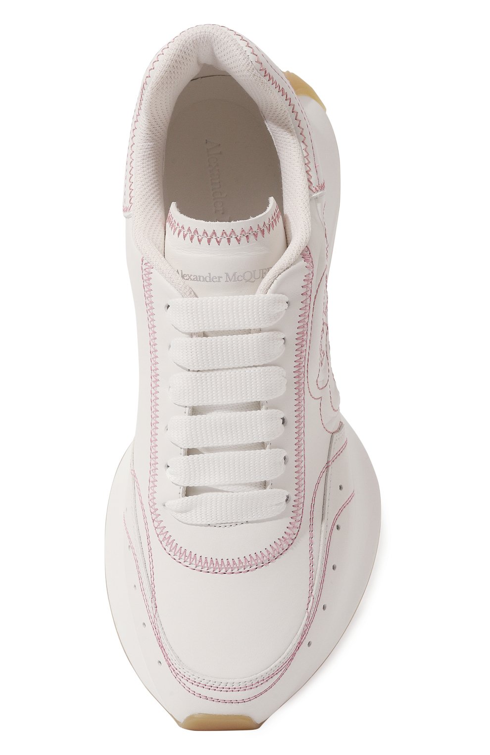 Кожаные кроссовки sprint runner ALEXANDER MCQUEEN, арт. 742737/WIDN1, фото 6