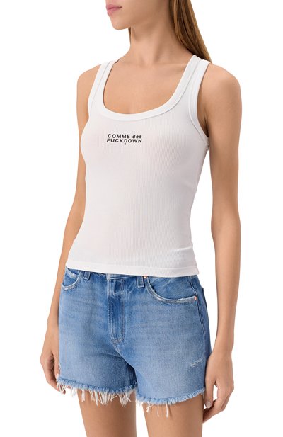 Хлопковая майка COMME DES FUCKDOWN, арт. CFABW01241, фото 3
