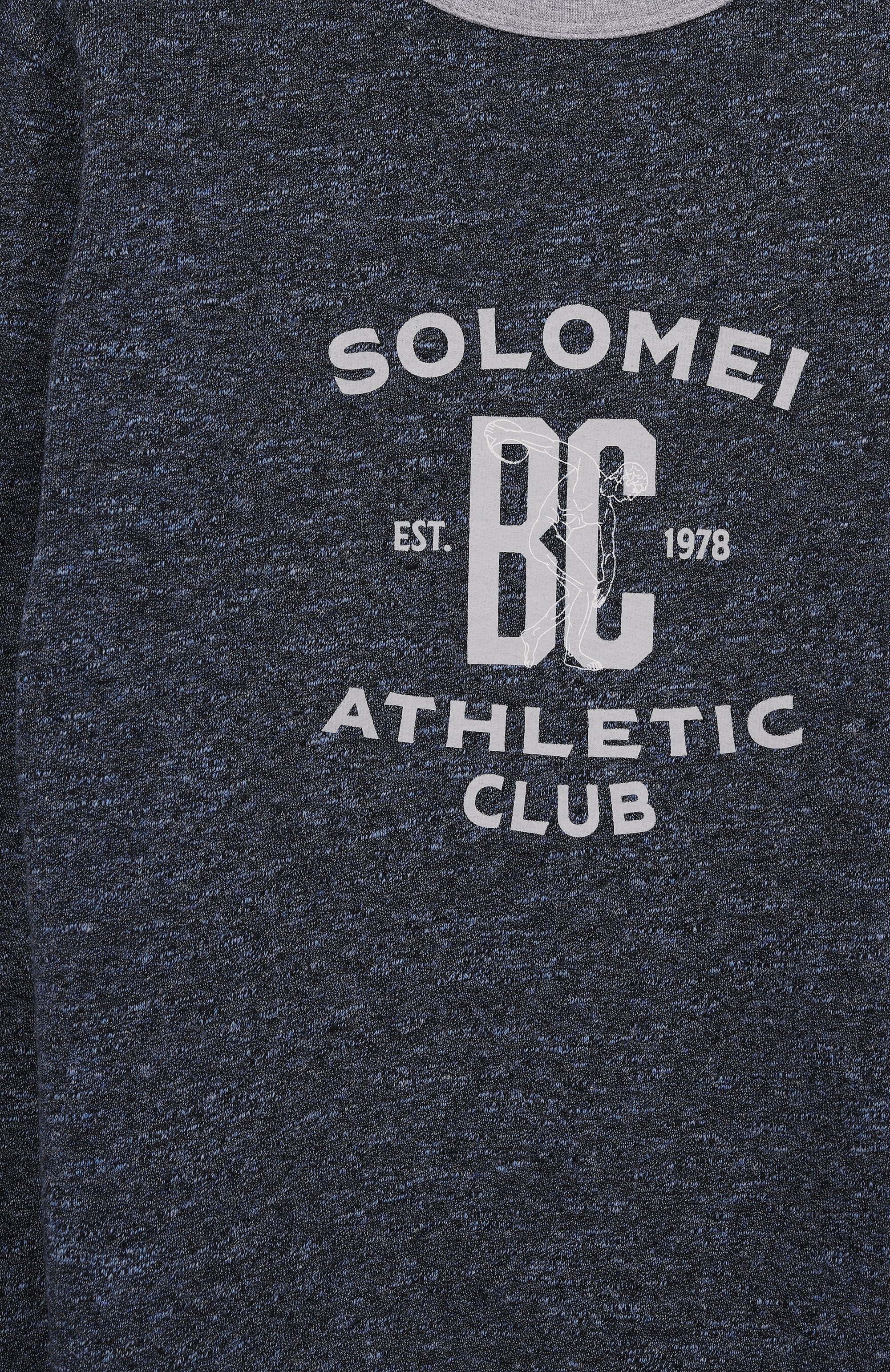 Свитшот из хлопка и льна BRUNELLO CUCINELLI, арт. BR831E502A, фото 3