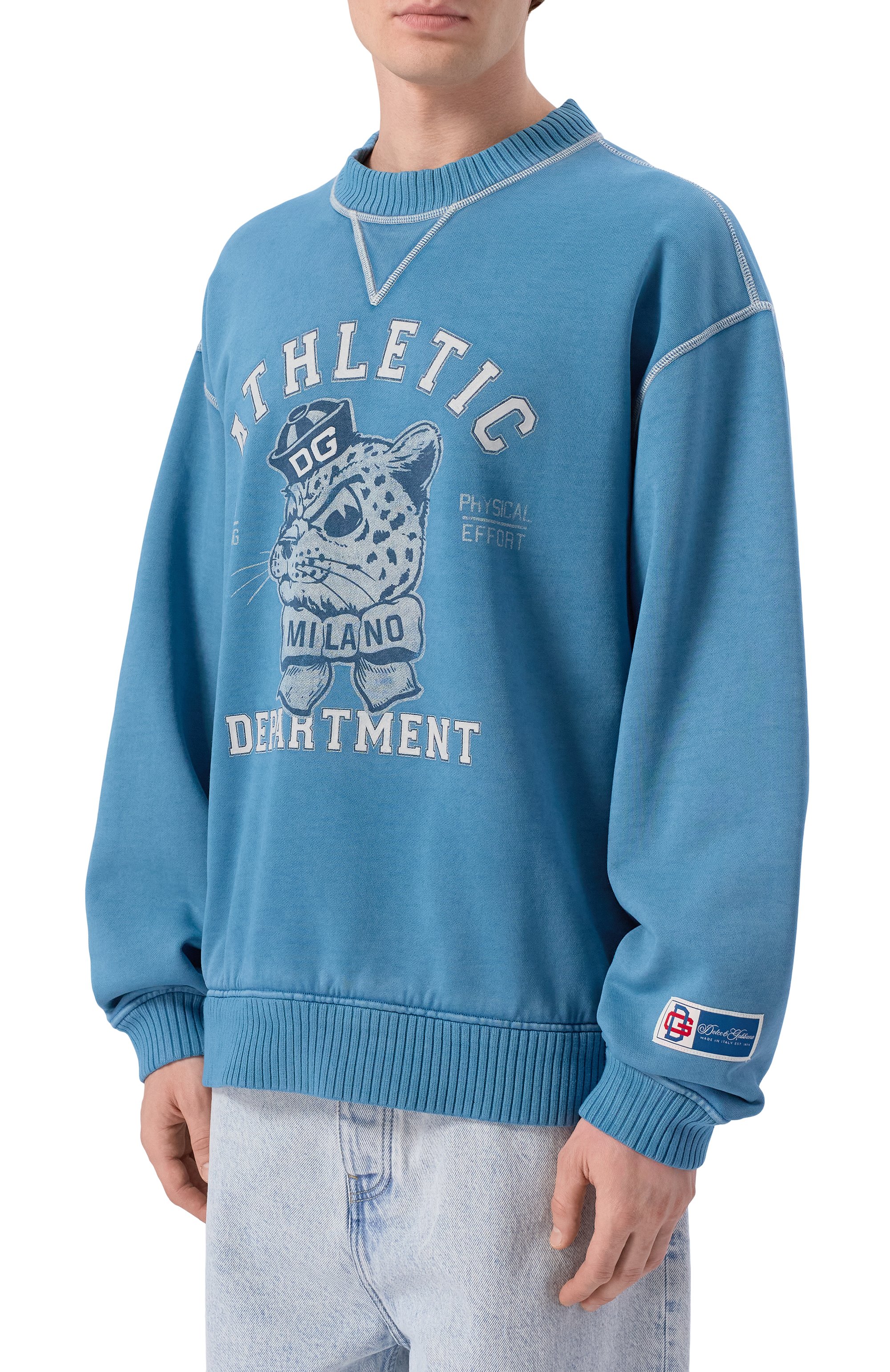 Хлопковый свитшот DOLCE & GABBANA, арт. G9BZKT/G7P0U, фото 3