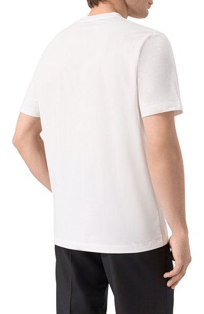 Хлопковая футболка CORNELIANI, арт. 27G586/2725028, фото 4