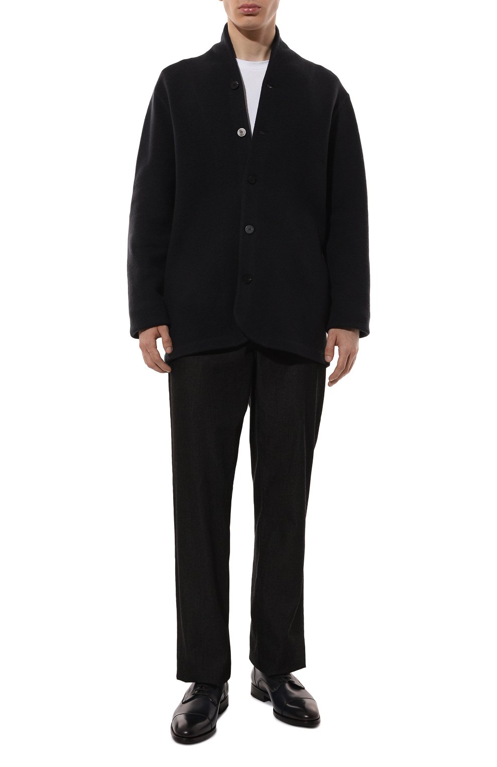 К�ардиган из шерсти и хлопка EMPORIO ARMANI, арт. EM000513/AF12224, фото 3