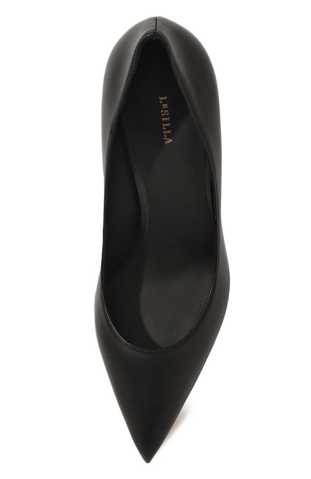 Кожаные туфли deco eva 90 LE SILLA черного цвета по цене 59250 руб., арт. 2101M080R1PPNEM, фото 6 Кожаные туфли deco eva 90 LE SILLA, арт. 2101M080R1PPNEM, фото 6