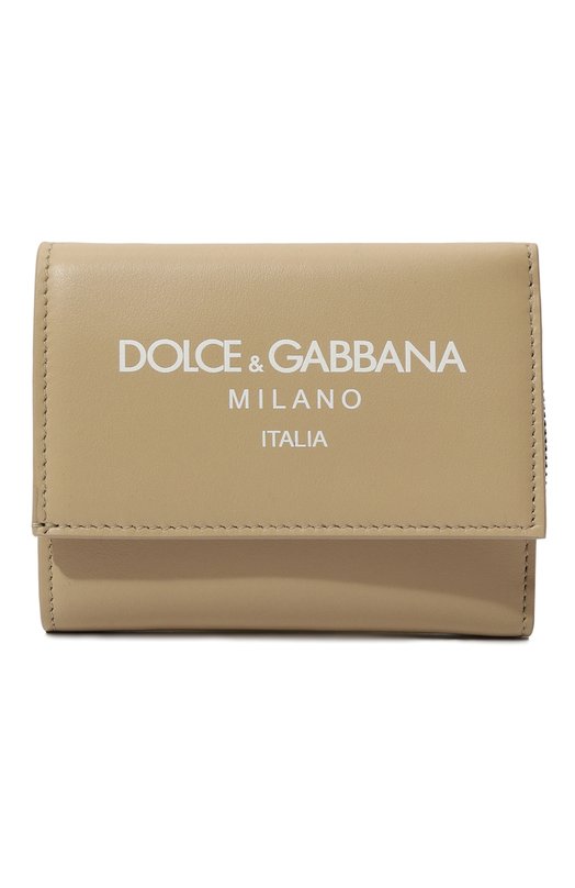 Кожаное портмоне Dolce & Gabbana BP3271/AN244 Бежевый BP3271/AN244