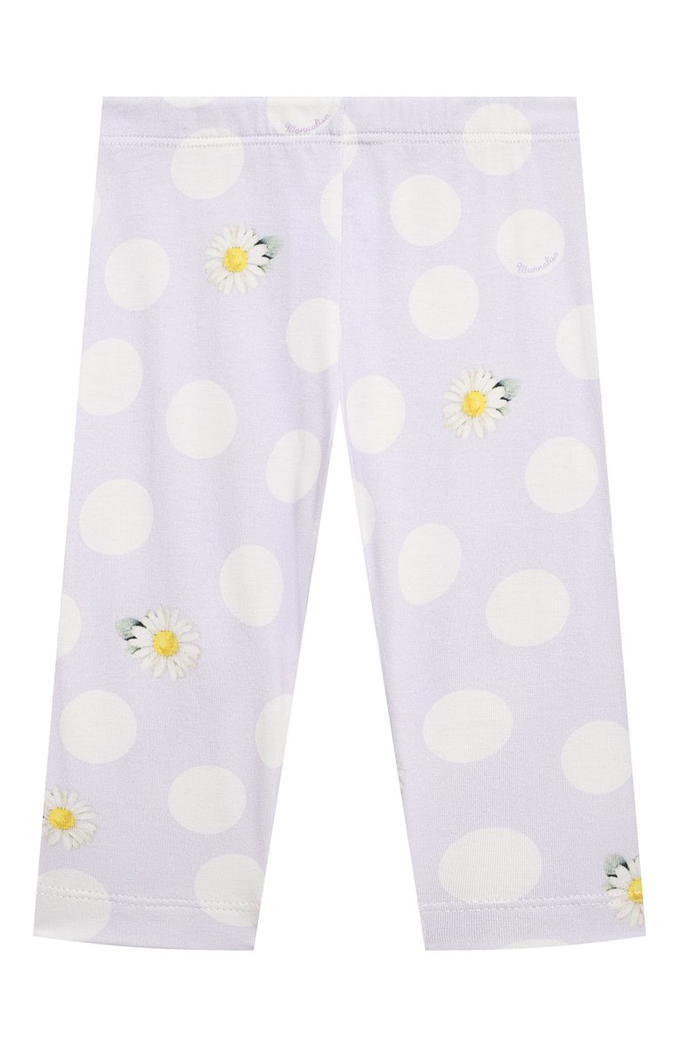 Хлопковые легинсы MONNALISA, арт. 31C414, фото 1