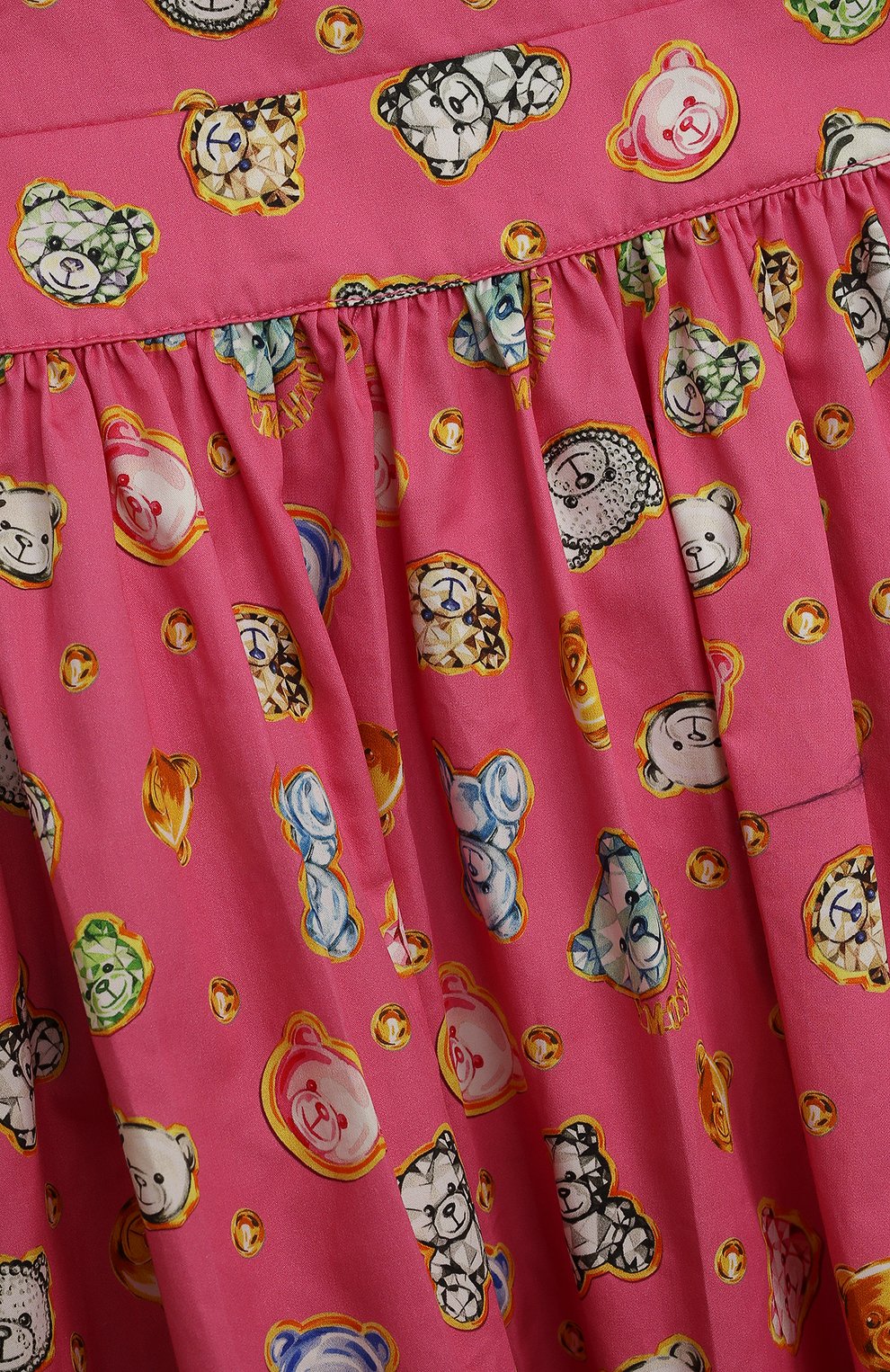 Хлопковое платье MOSCHINO, арт. HDV0EJ/LQB11/4-8, фото 3