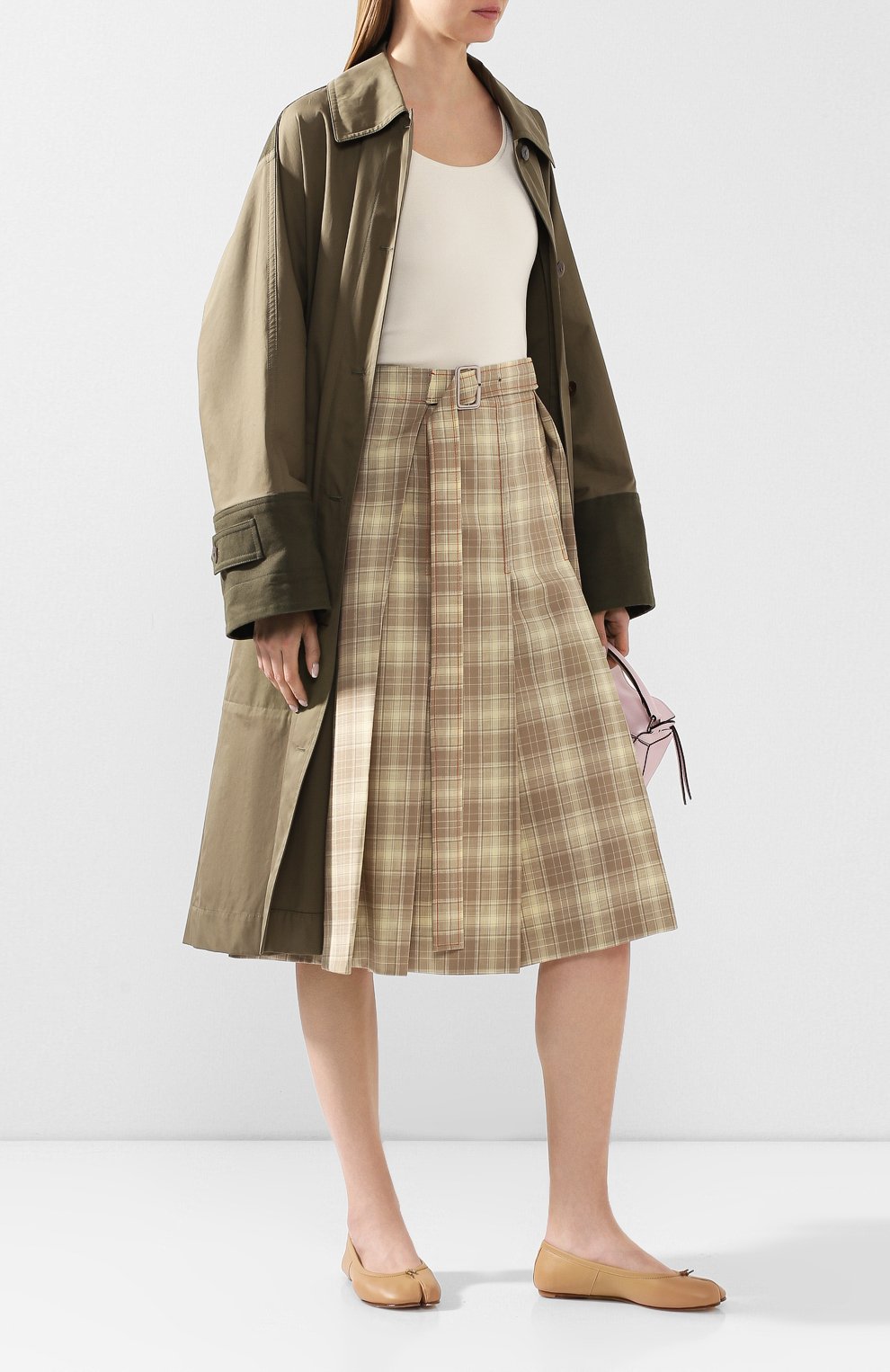 Кожаные балетки tabi MAISON MARGIELA, арт. S58WZ0042/PR516, фото 2