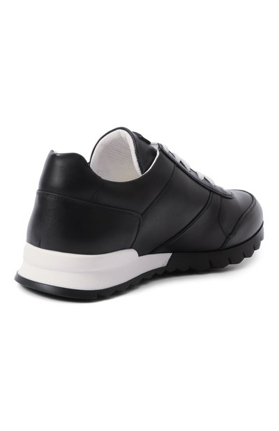 Кожаные кроссовки KITON, арт. USSA137N0010032, фото 5