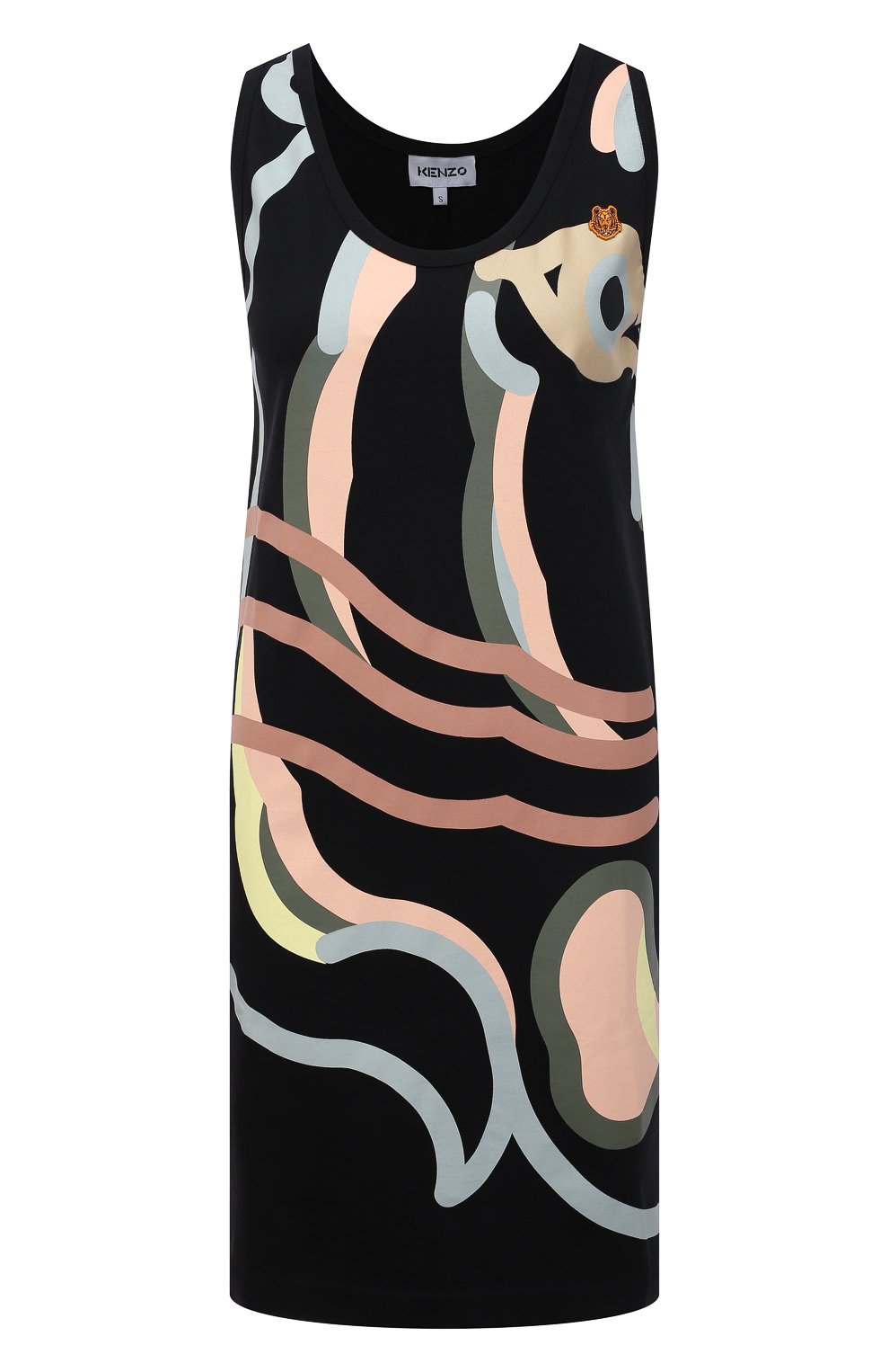 Хлопковое платье kenzo x wwf KENZO, арт. FB52R07874SB, фото 1