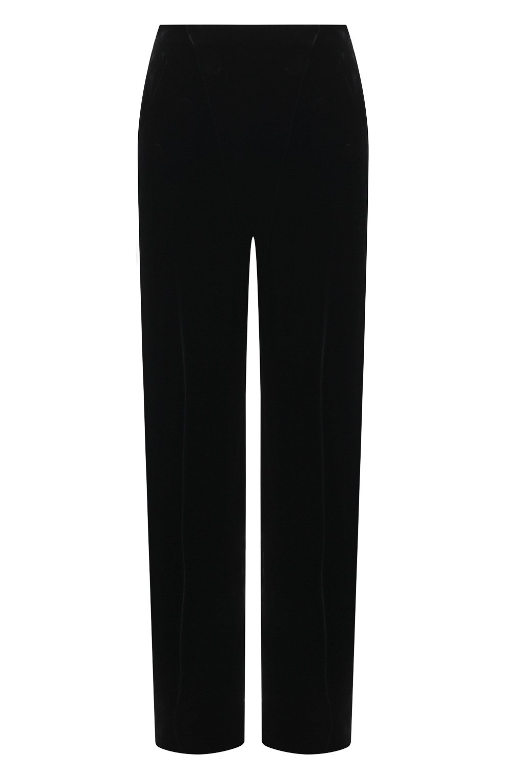 Бархатные брюки GIORGIO ARMANI черного цвета по цене 198500 руб., арт. 0WHPP0F3/T01FD, фото 1 Бархатные брюки GIORGIO ARMANI, арт. 0WHPP0F3/T01FD, фото 1