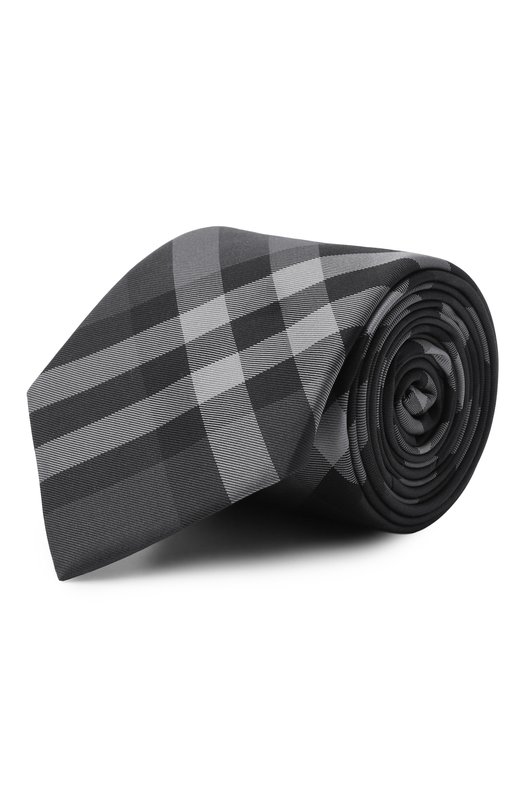 Шелковый галстук Burberry 8092950 Серый 8092950