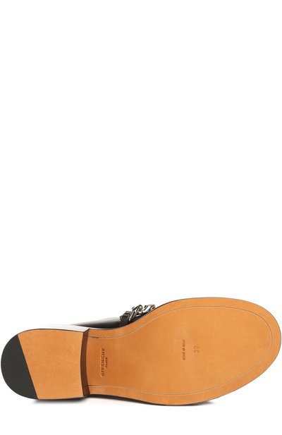 Кожаные ботинки с массивной цепью GIVENCHY, арт. BE0/8198/004, фото 5